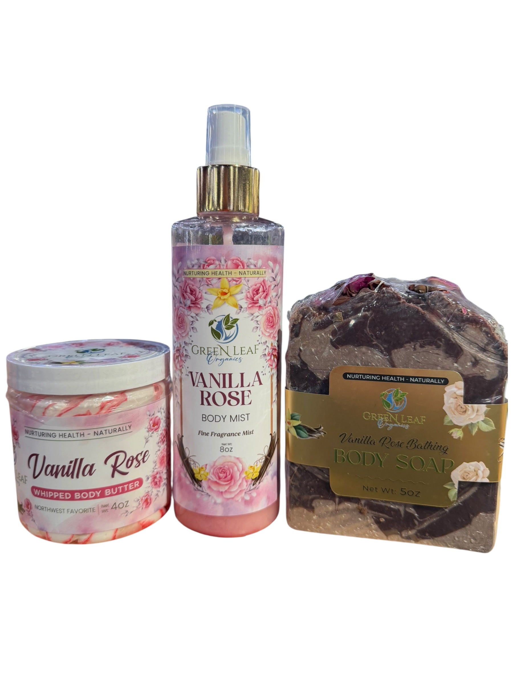Vanilla Rose Luxury Body Care Bundle