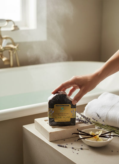 Purely Pamper Lavender & Vanilla Body Soap