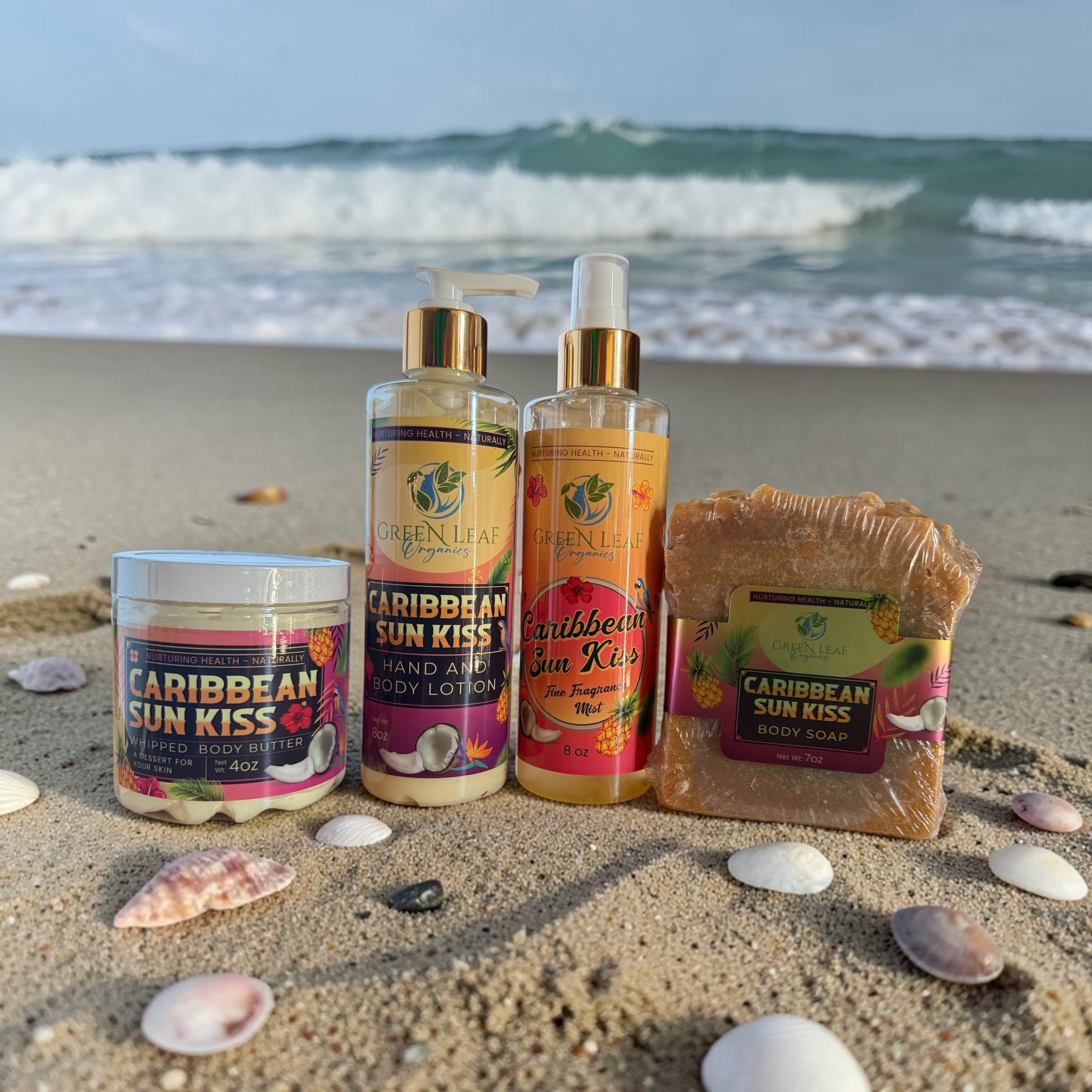 Caribbean Sun Kiss Complete Body Care Bundle
