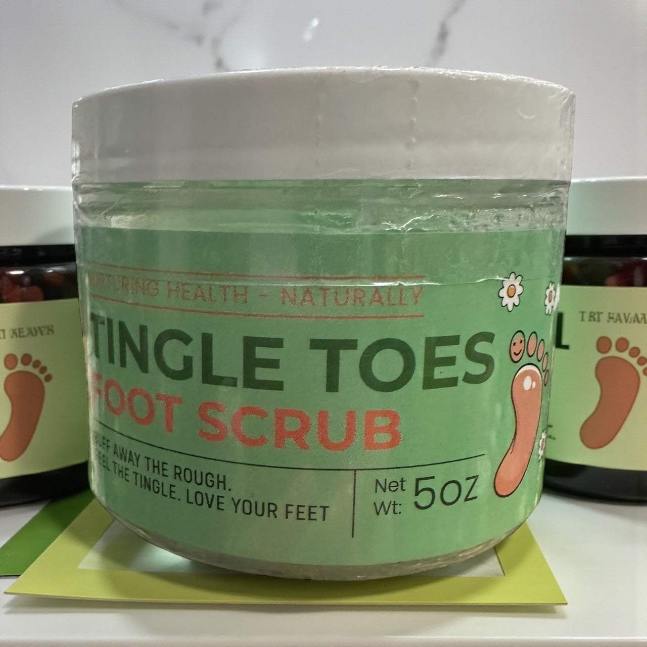 Tingle Toes Foot Scrub