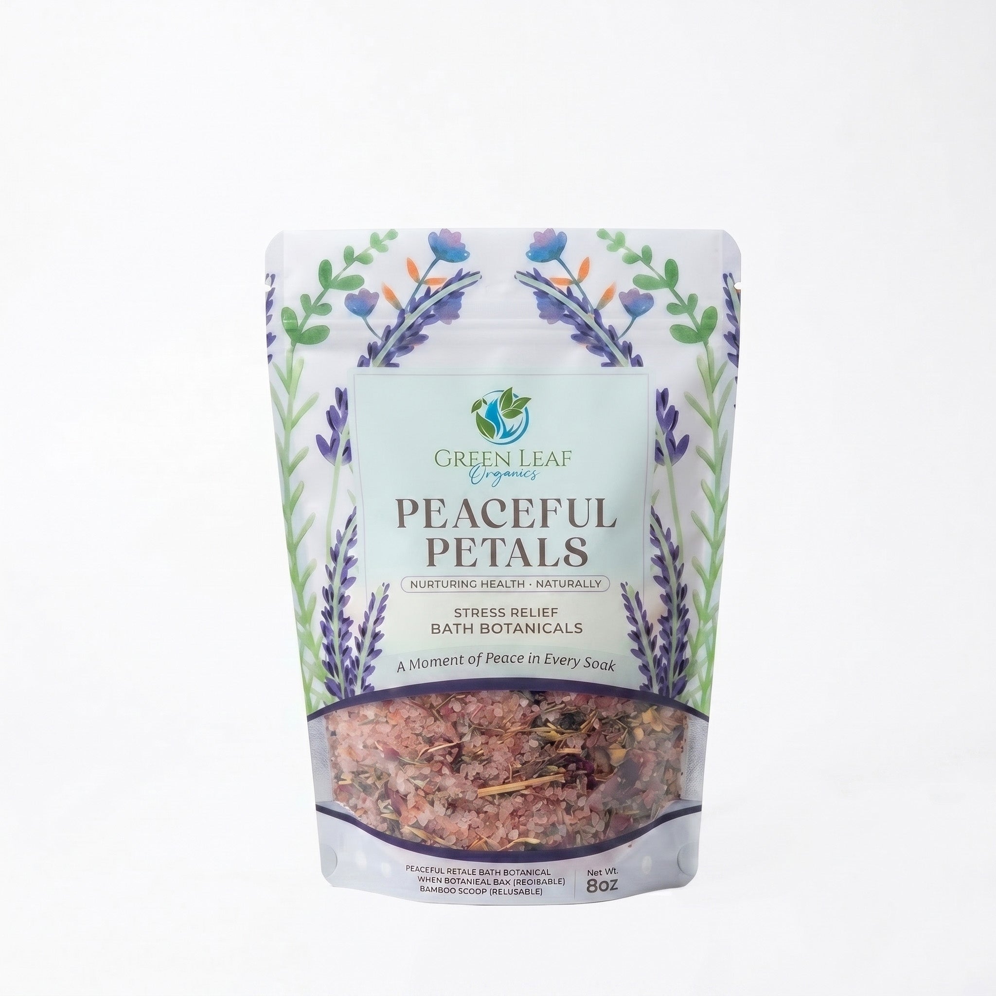 Peaceful Petals Stress Relief Bath Botanicals
