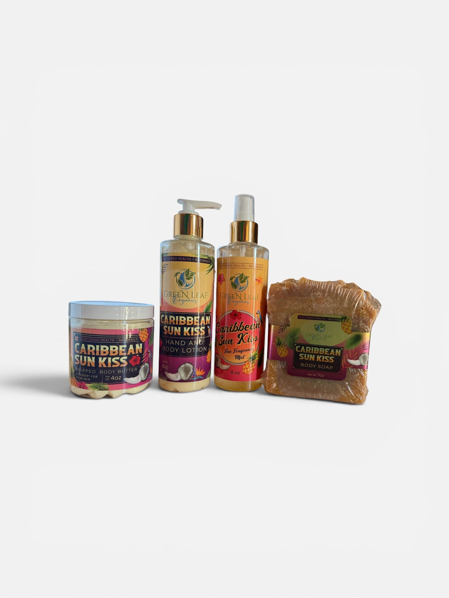 Caribbean Sun Kiss Complete Body Care Bundle