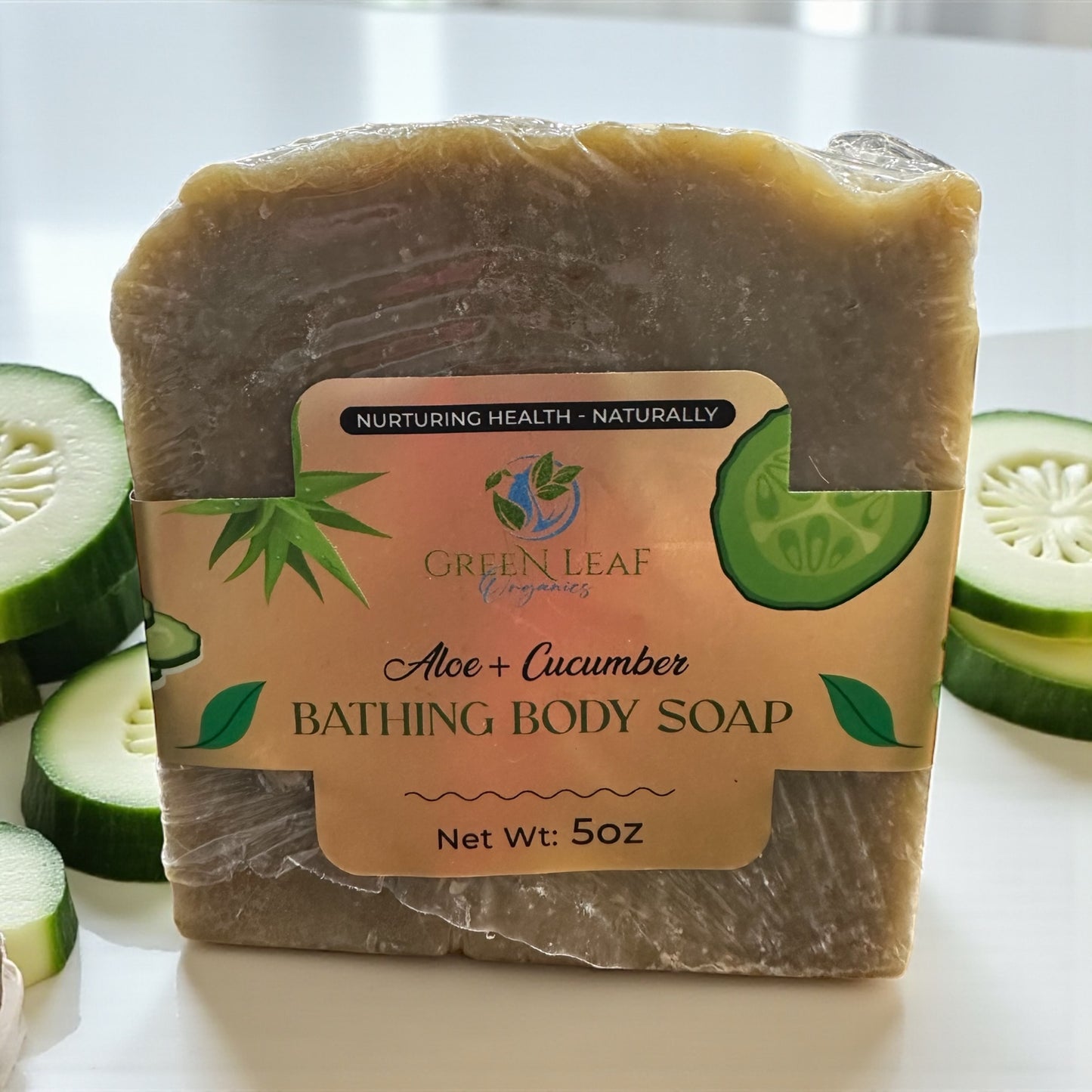 Aloe + Cucumber Body Soap