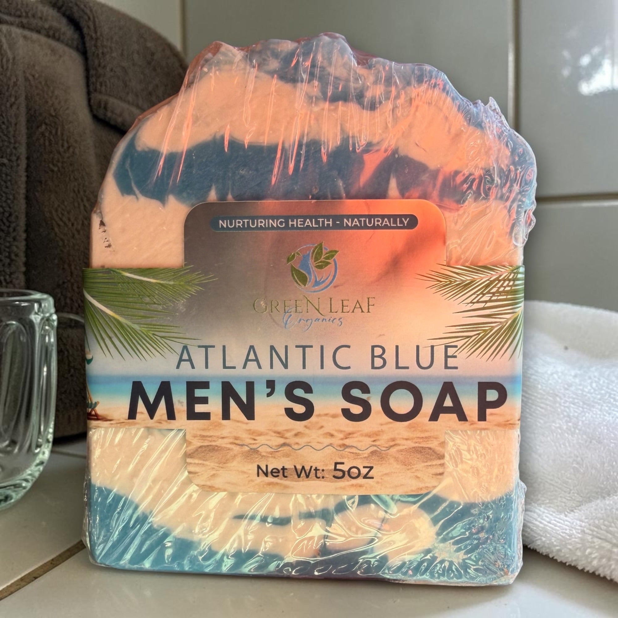 Atlantic Blue  Men’s Soap Bar