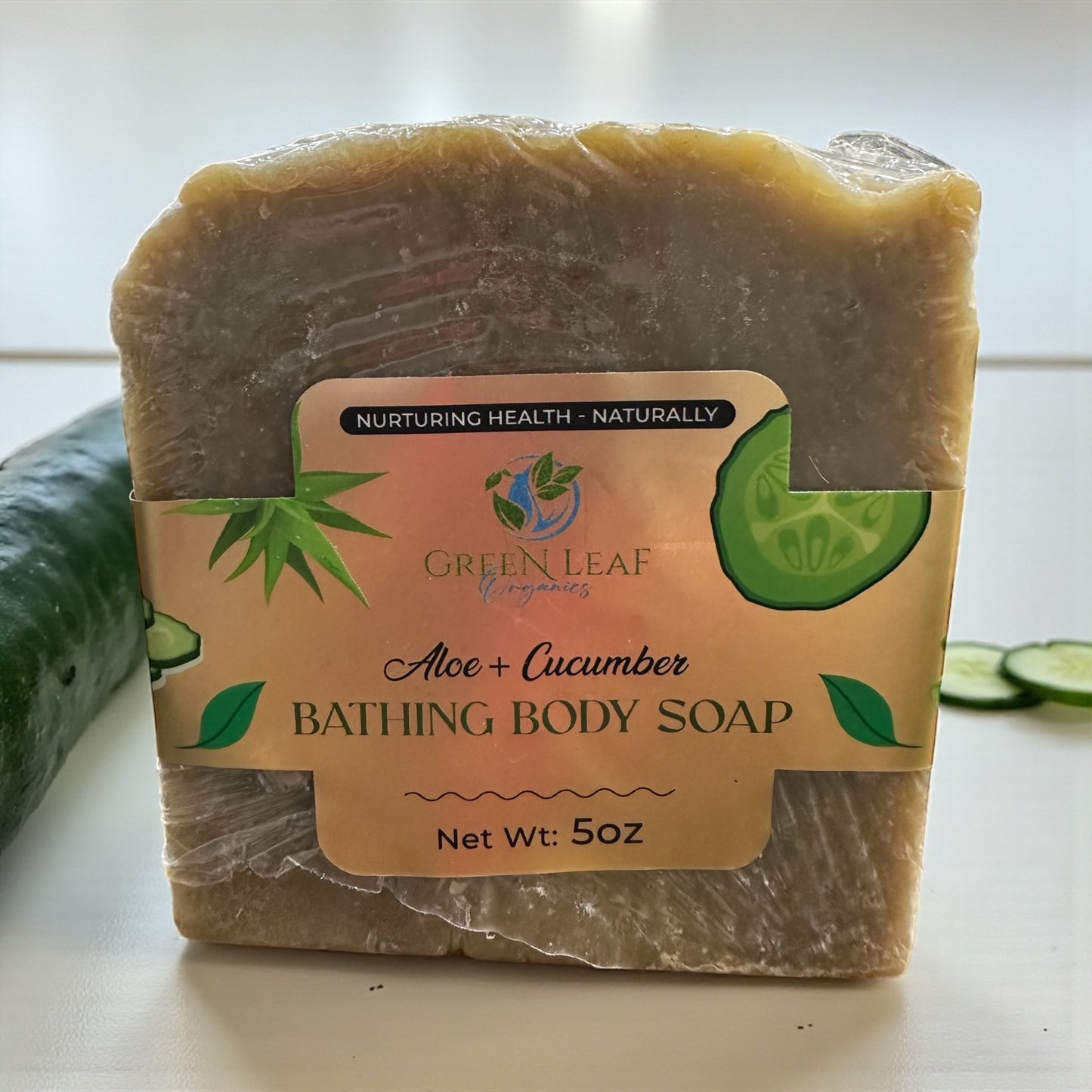 Aloe + Cucumber Body Soap