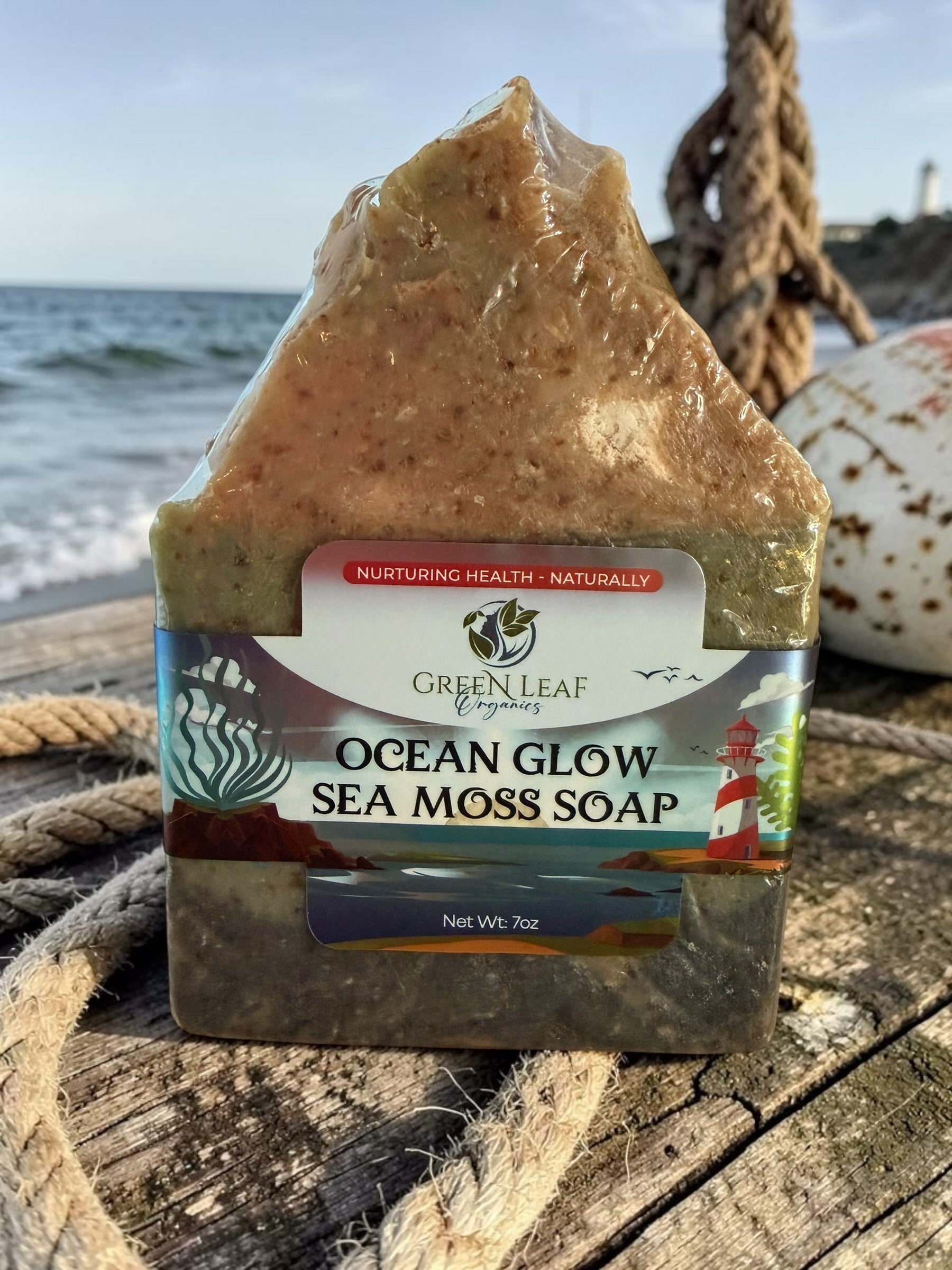 Ocean Glow Sea Moss Soap