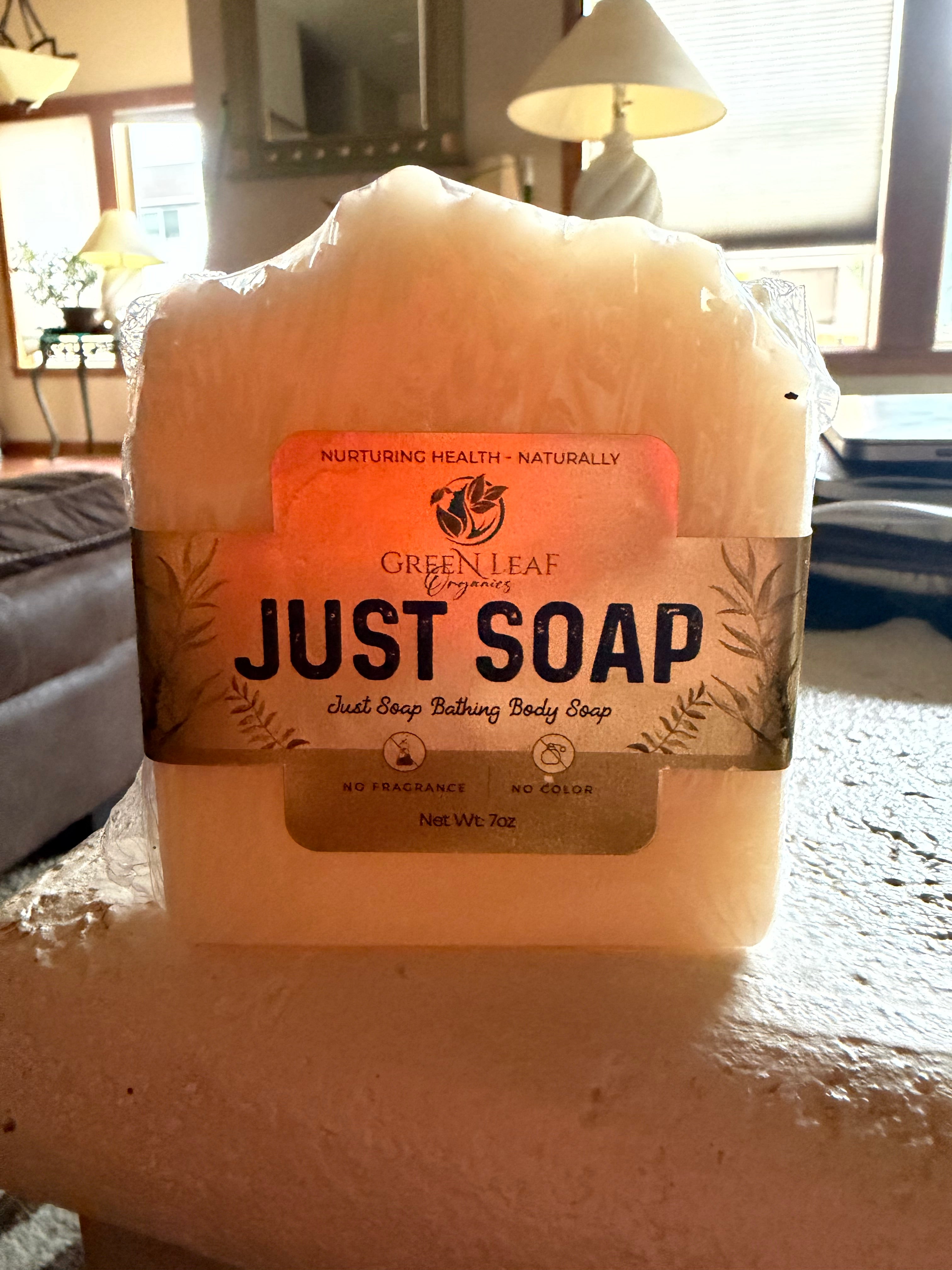 Just Soap - Fragrance Free + Colorant Free