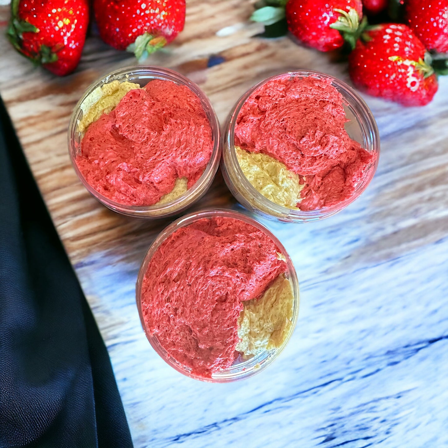 Lemon Strawberry Sugar Scrub