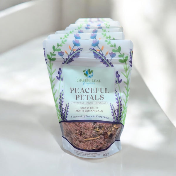 Peaceful Petals Stress Relief Bath Botanicals