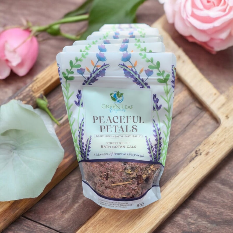 Peaceful Petals Stress Relief Bath Botanicals