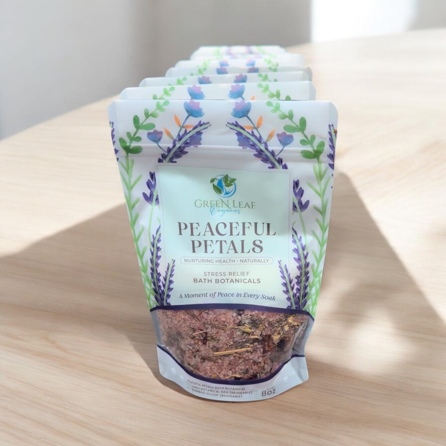Peaceful Petals Stress Relief Bath Botanicals