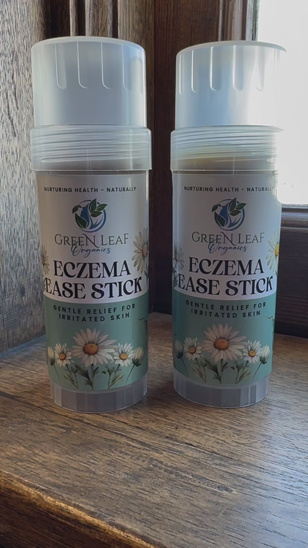 Load video: Eczema Ease Stick - Soothing Relief for Sensitive Skin